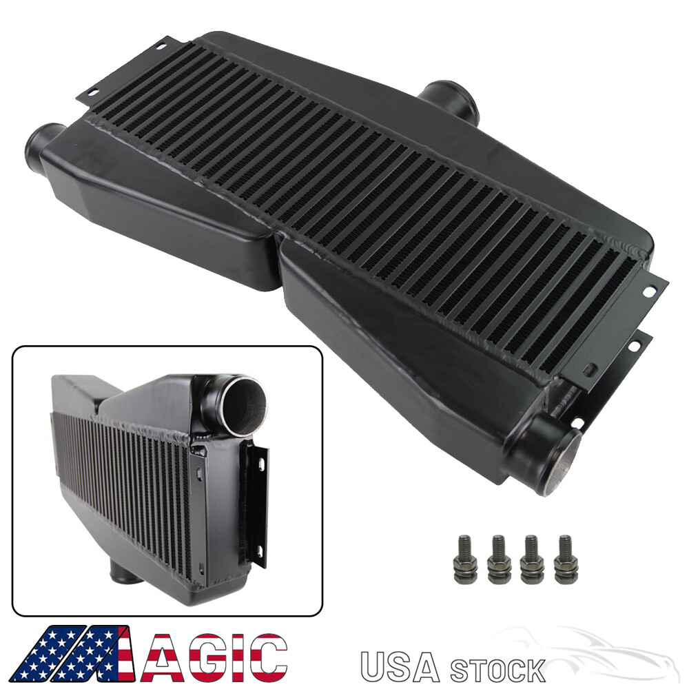 Universal FMIC Bar & Plate Twin Turbo Intercooler Custom (2 In /1 Out) 400-800HP