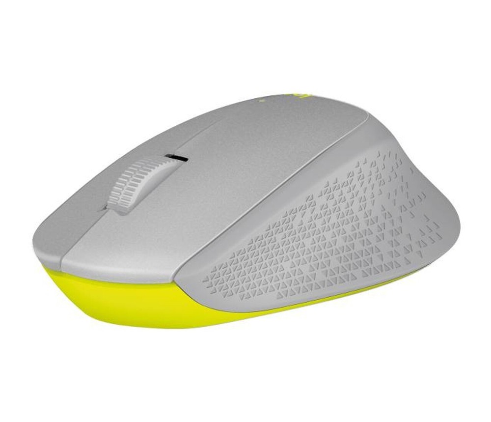 Logitech M330 SILENT PLUS Wireless Optical Mouse with USB Nano Receiver - Gray