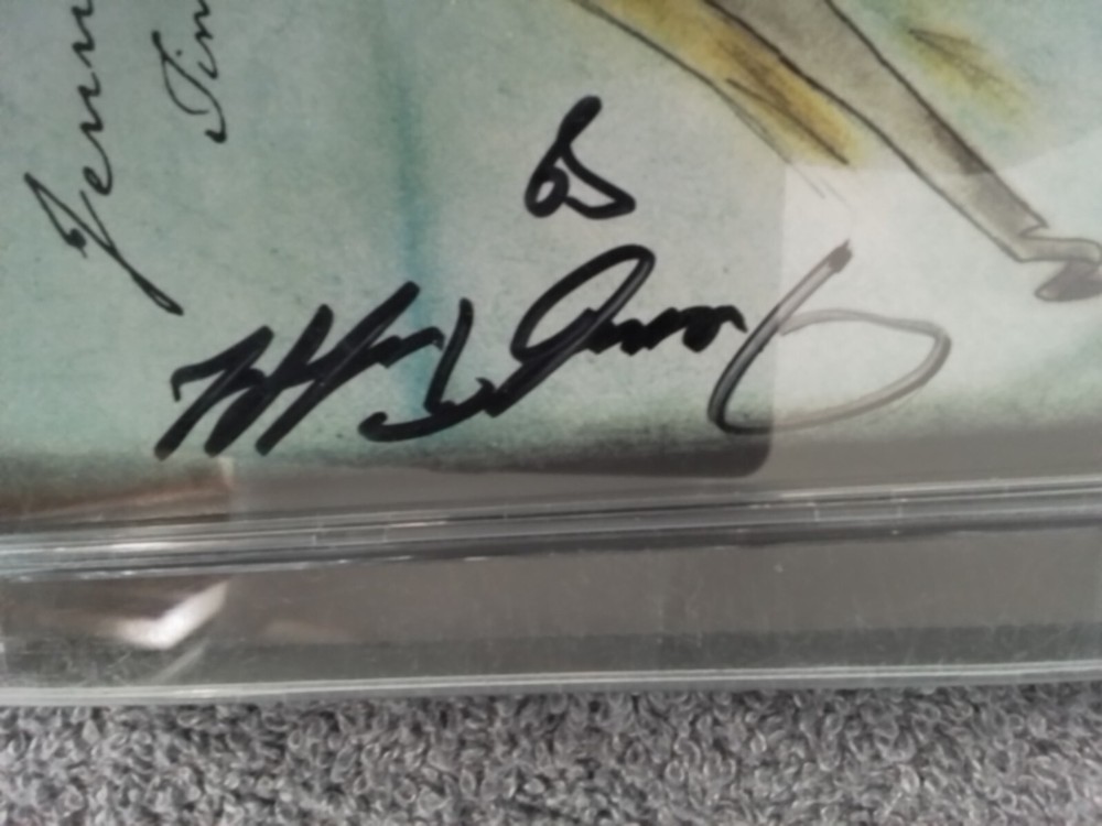 jennifer tefft autographed signed time is a thieft empty cd case beautiful auto