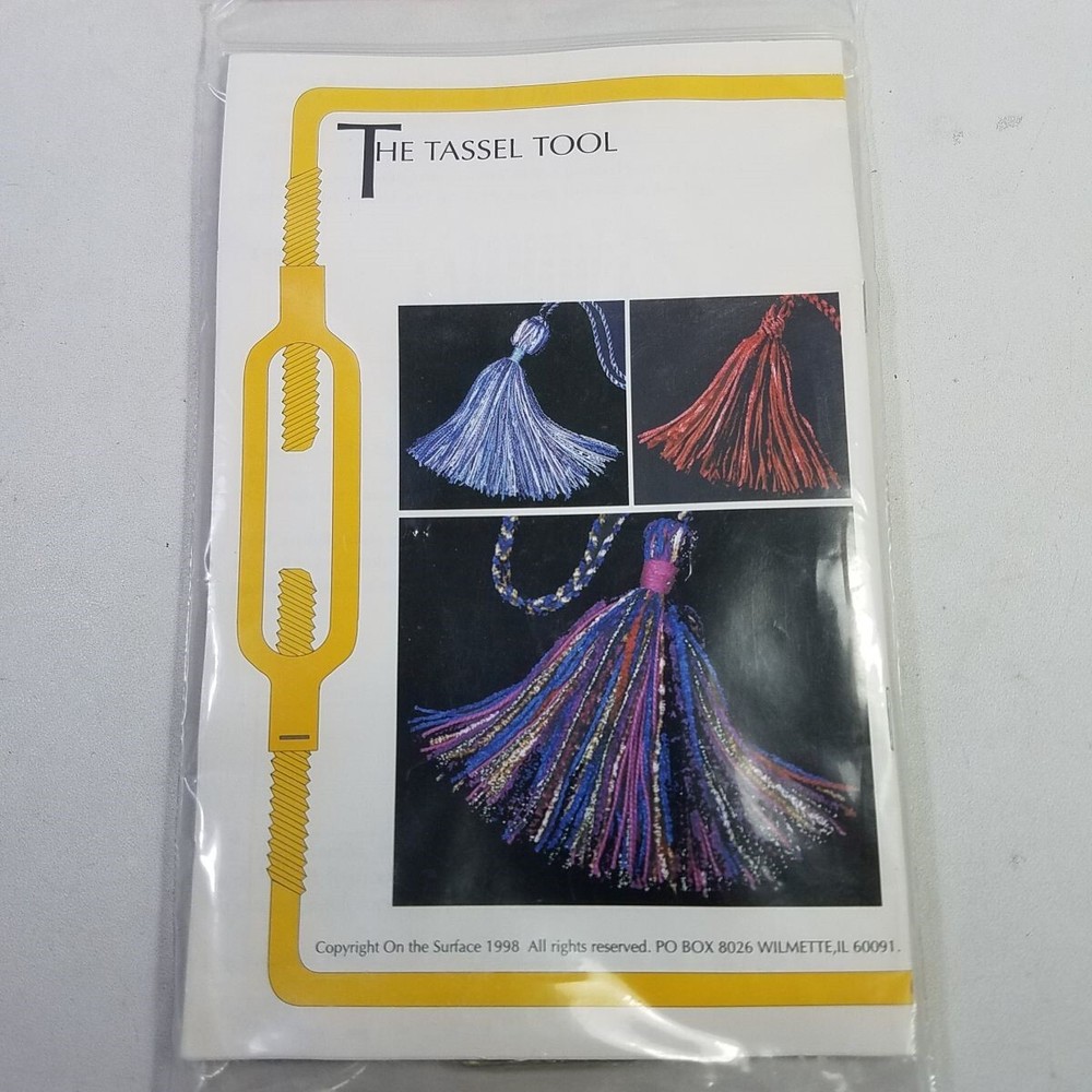 Vtg Tatool Adjustable Frame for Tassel Making