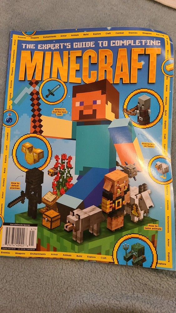 The Experts Guide To Completing Minecraft Book Magazine