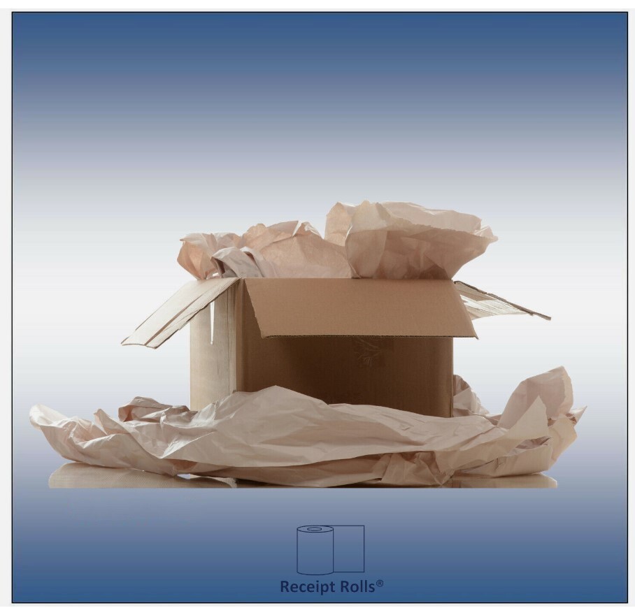 Void Fill 24" x 900' 40# Brown Kraft Paper Rolls Shipping, Wrapping, Packaging