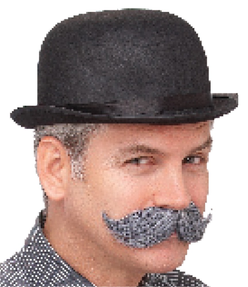 Grey English Mustache - Paper Magic