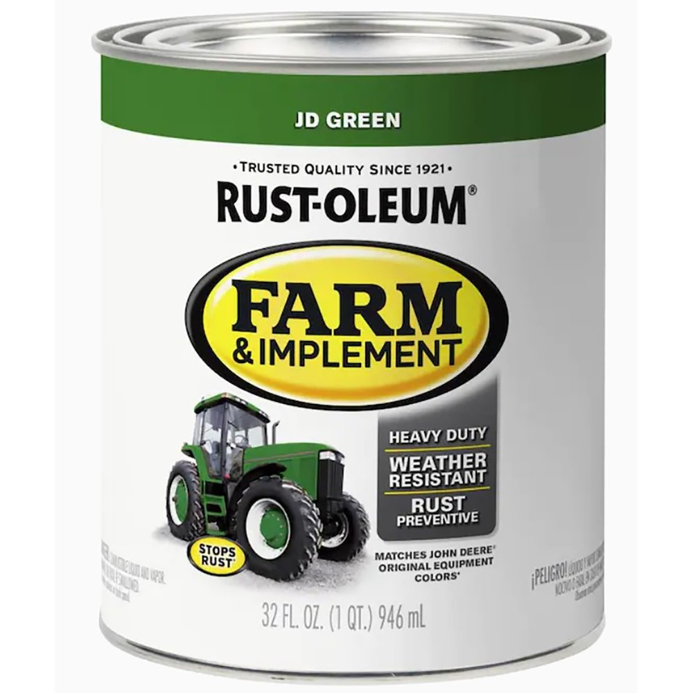 Rust-Oleum 280108 Farm & Impement JD Green qt