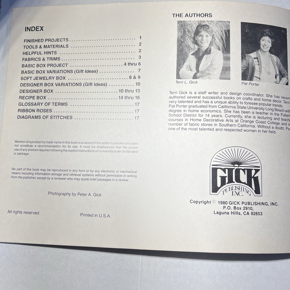 Fabric Boxes Designer Series GP 458