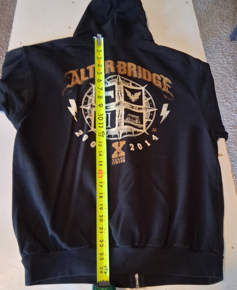 Alter Bridge 2014 10 Years Zip Hoodie - Small Or Medium (?)