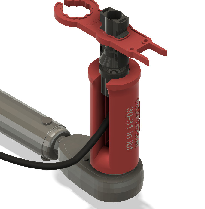 MC4 Socket - For 1/4" Torque Wrench - Assemble MC4 Connectors Correctly!