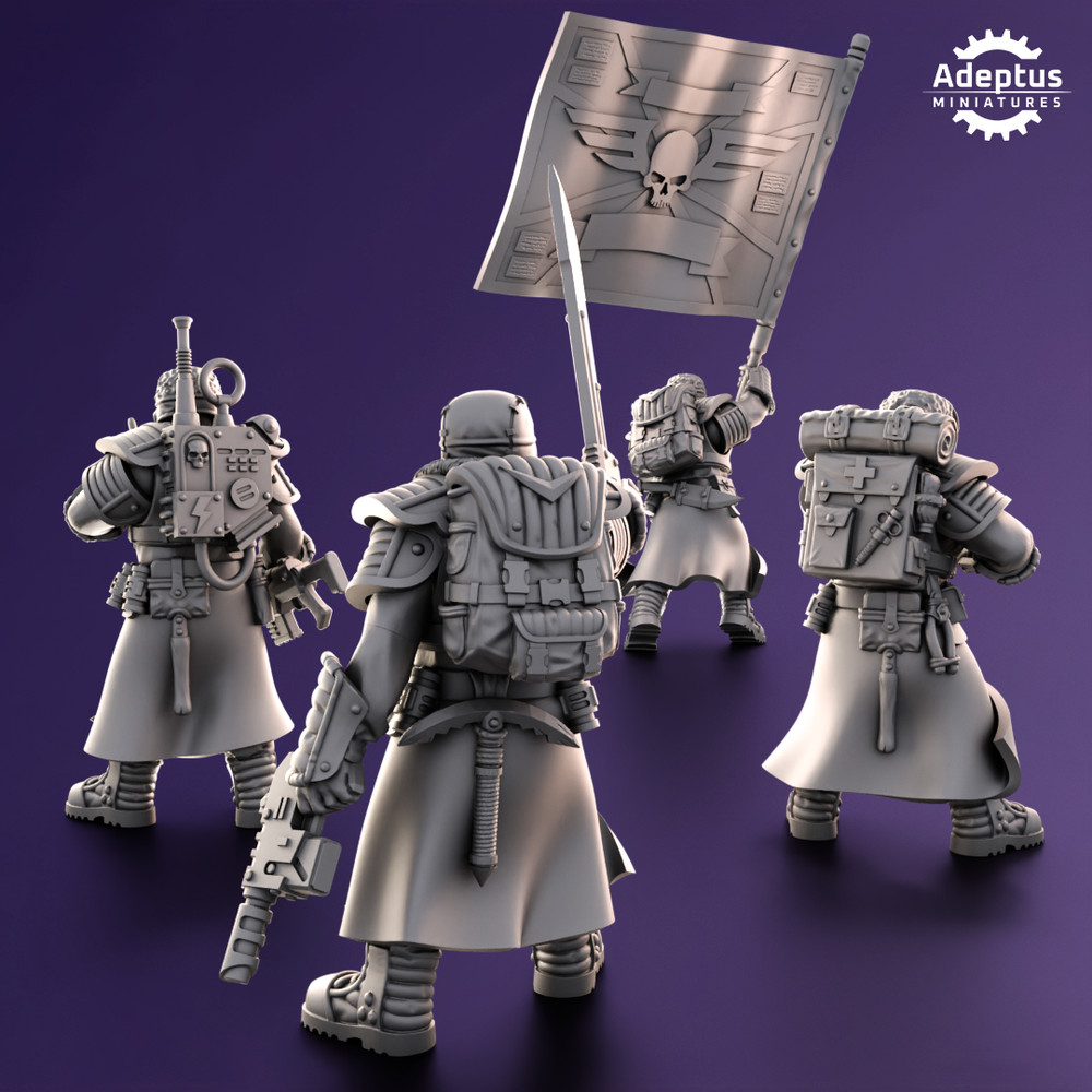 Command Squad - Iceward Division - Set of 4