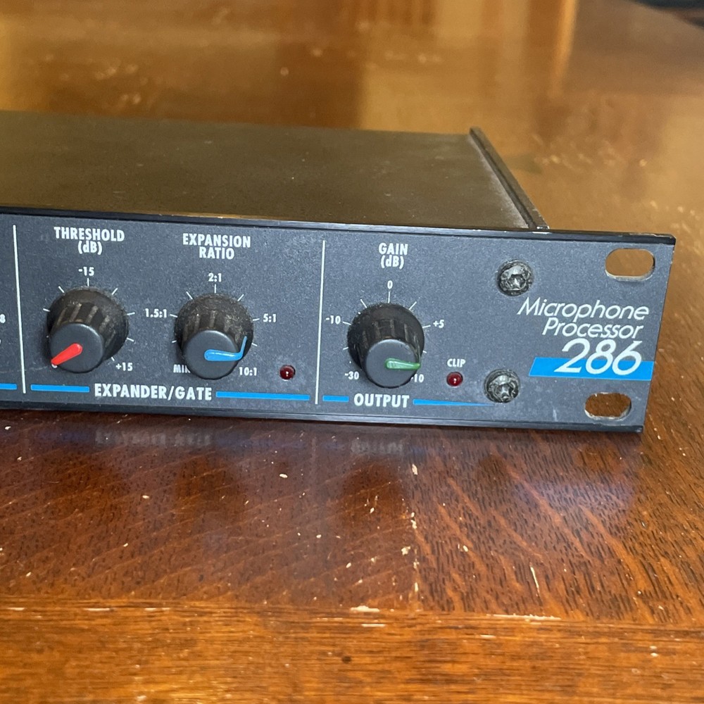 DBX 286 Microphone Processor - Untested, Assumed For Parts/Repair
