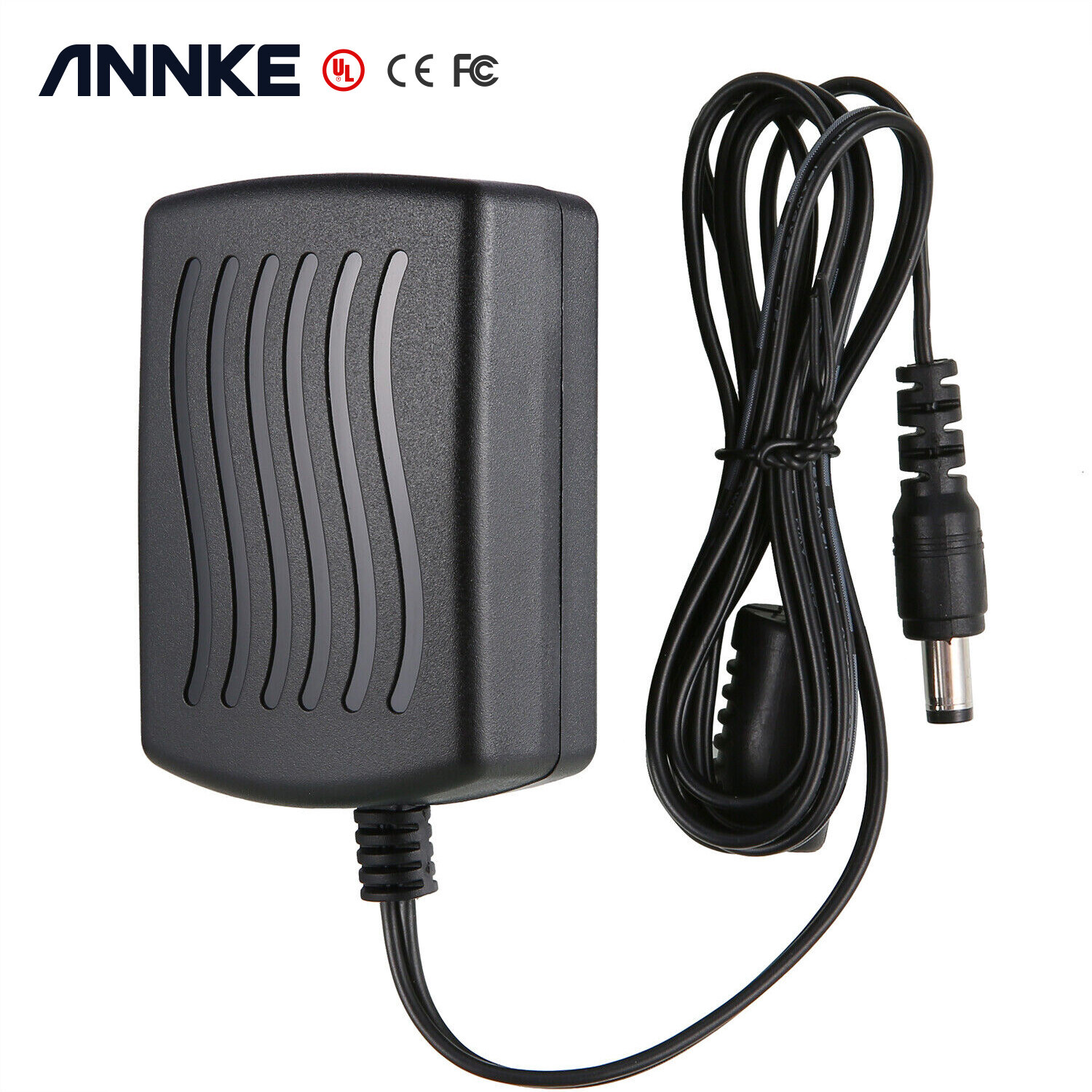 ANNKE 12V 2A Power Supply AC DC Adapter Cable for Home Security CCTV DVR System