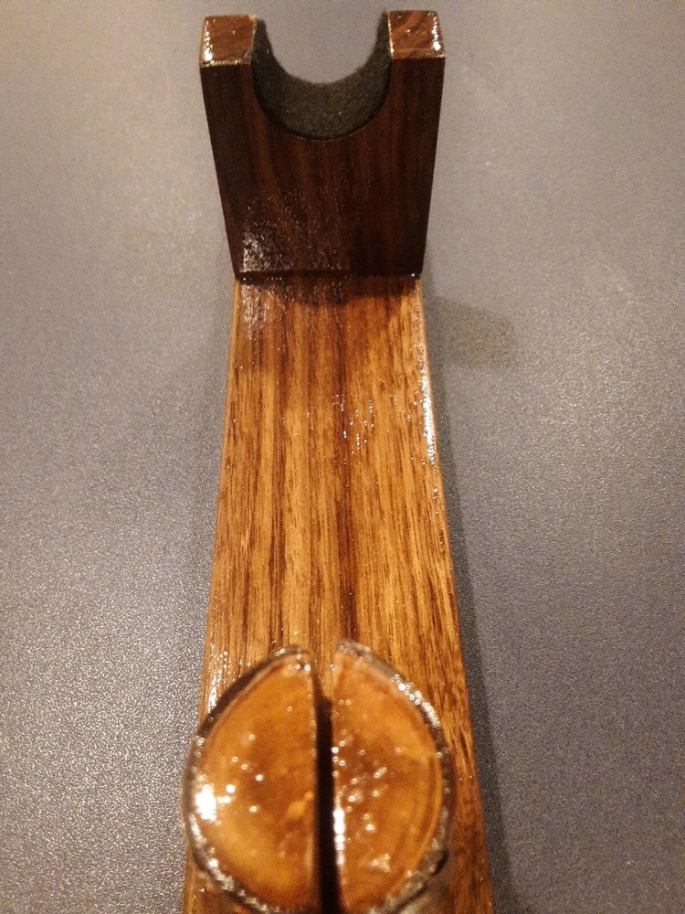 Black Walnut knife Display Stands (2 Stands)