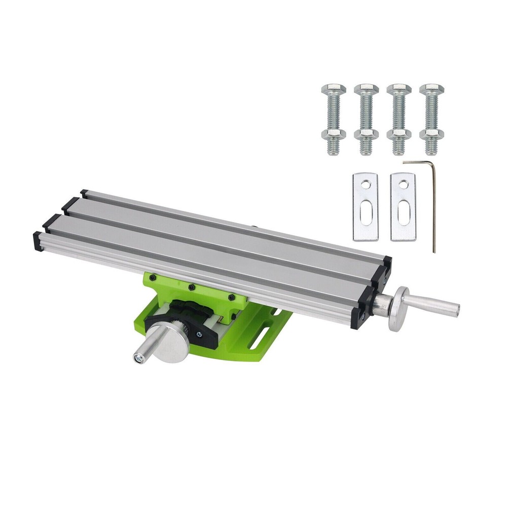 1X BG-6300 Compound Bench Cross Slide Table Milling Device Table f/Drill Bracket