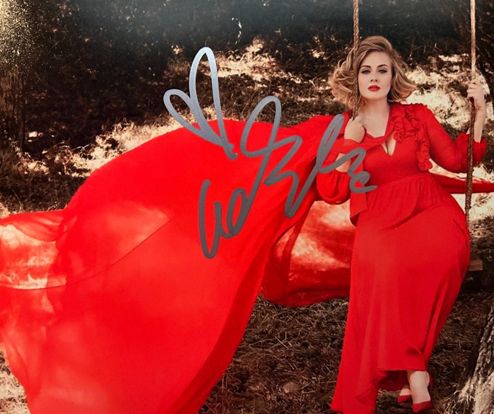 ADELE Signed Original 8x10" Authentic REAL Autograph w/COA Certificate