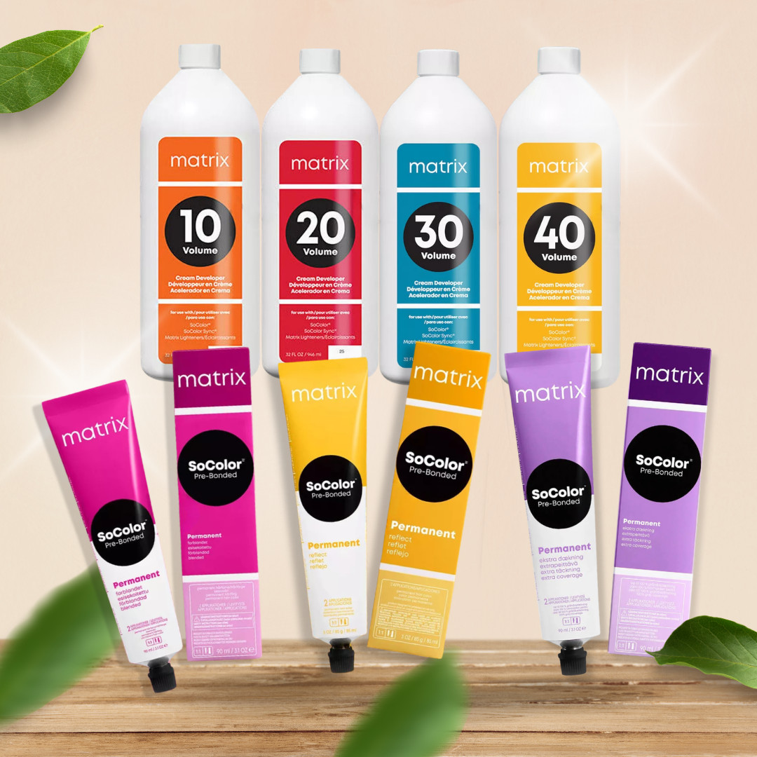 MATRIX SOCOLOR PERMANENT COLOR 3oz/ Developer 16,32 oz (CHOOSE YOURS)