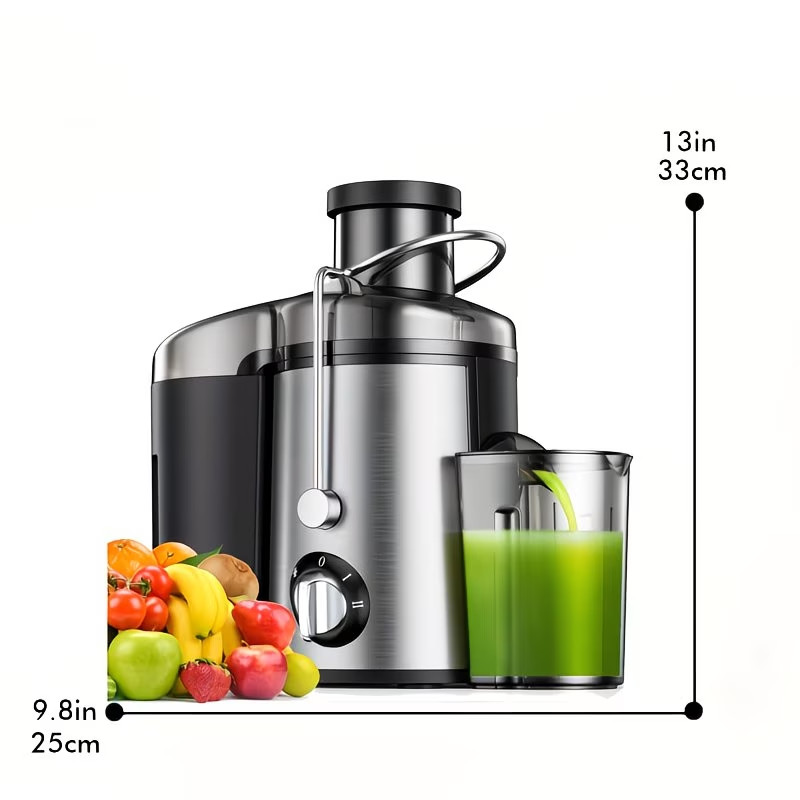 Multi-function Juicer, Juice Blender, Mixer, Food Processor, 3-inch Wide-mouth J