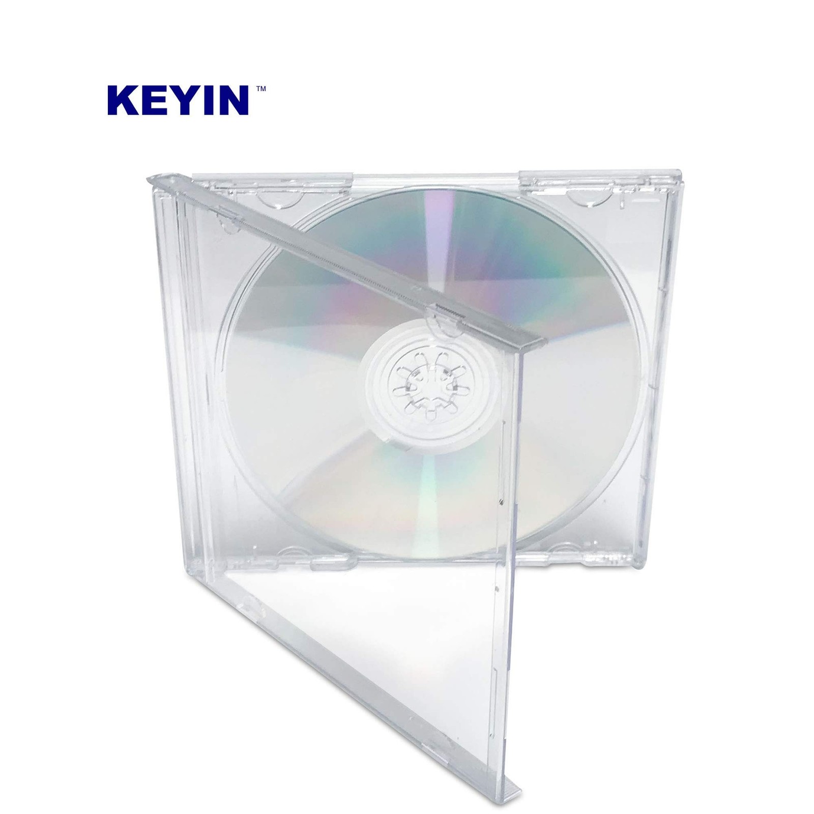 Standard Clear CD Jewel Case - Premium, 10 Pack