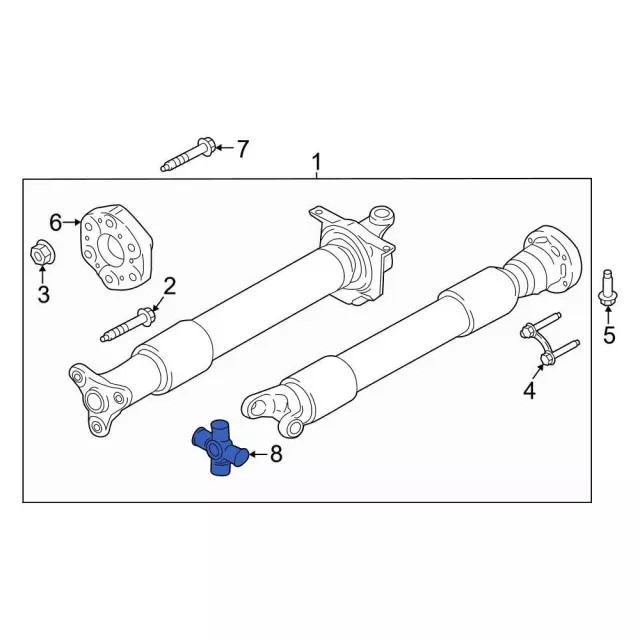 Genuine Ford Universal Joint FL3Z4635B