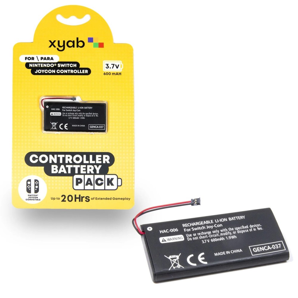 Rechargeable Battery Pack for Nintendo Switch Joycon Controllers