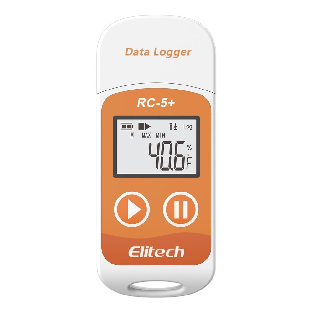 High Accuracy USB Temperature Data Logger with Auto PDF Reports - 32000 Points