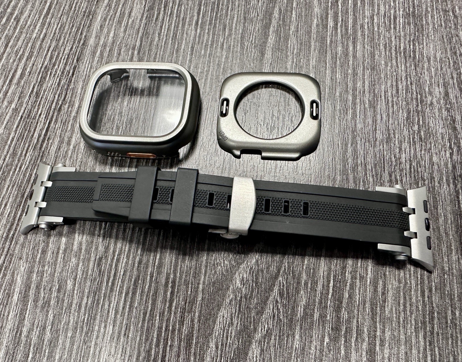 Titanium Sentinel Ultra Elite Mod Kit Apple Watch Ultra 49mm Case + B.Fly Clasp