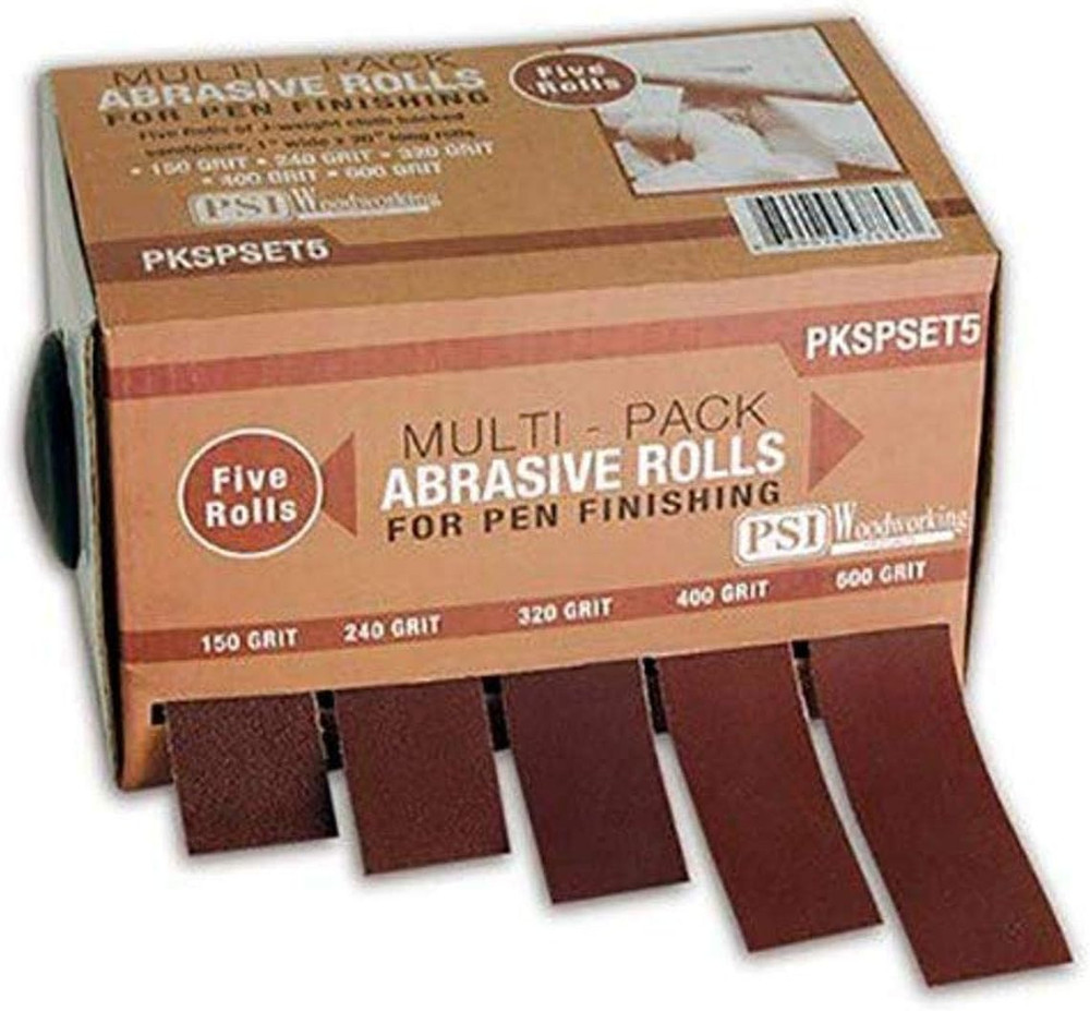 PKSPSET5 Penturner'S 5-Roll Multi Pack Sanding Set