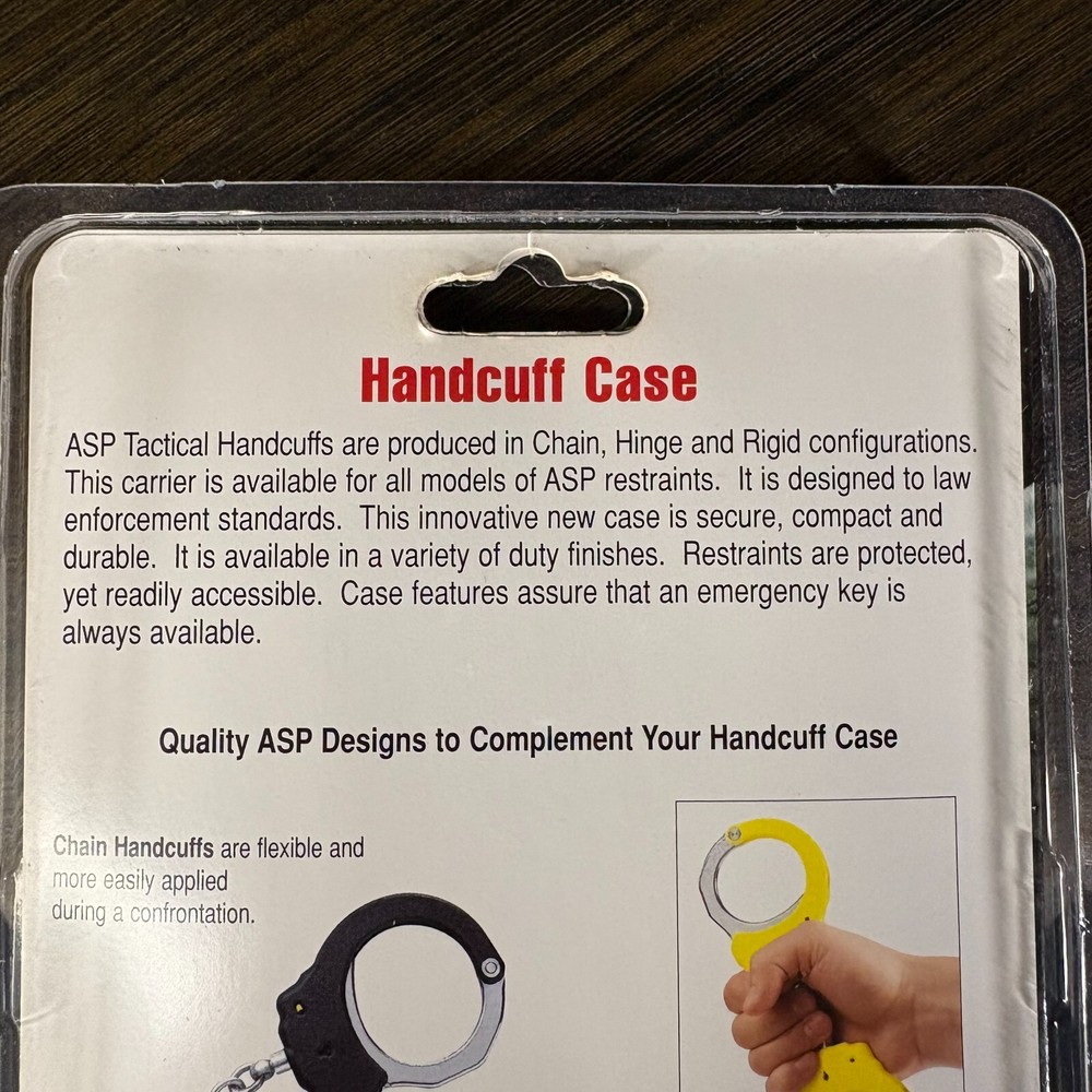 ASP Ballistic Nylon Chain or Hinged Handcuff Case