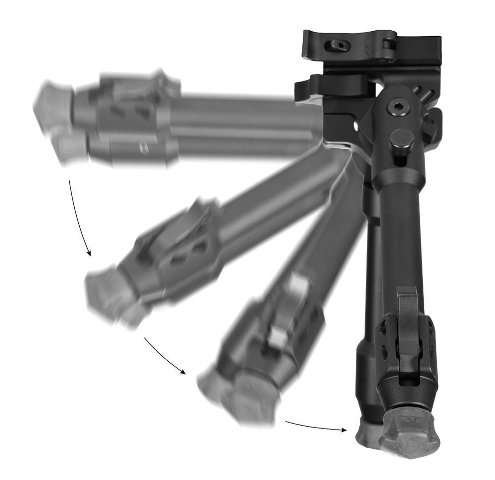 Warne Skyline Precision Bipod Pic Rail 7901M
