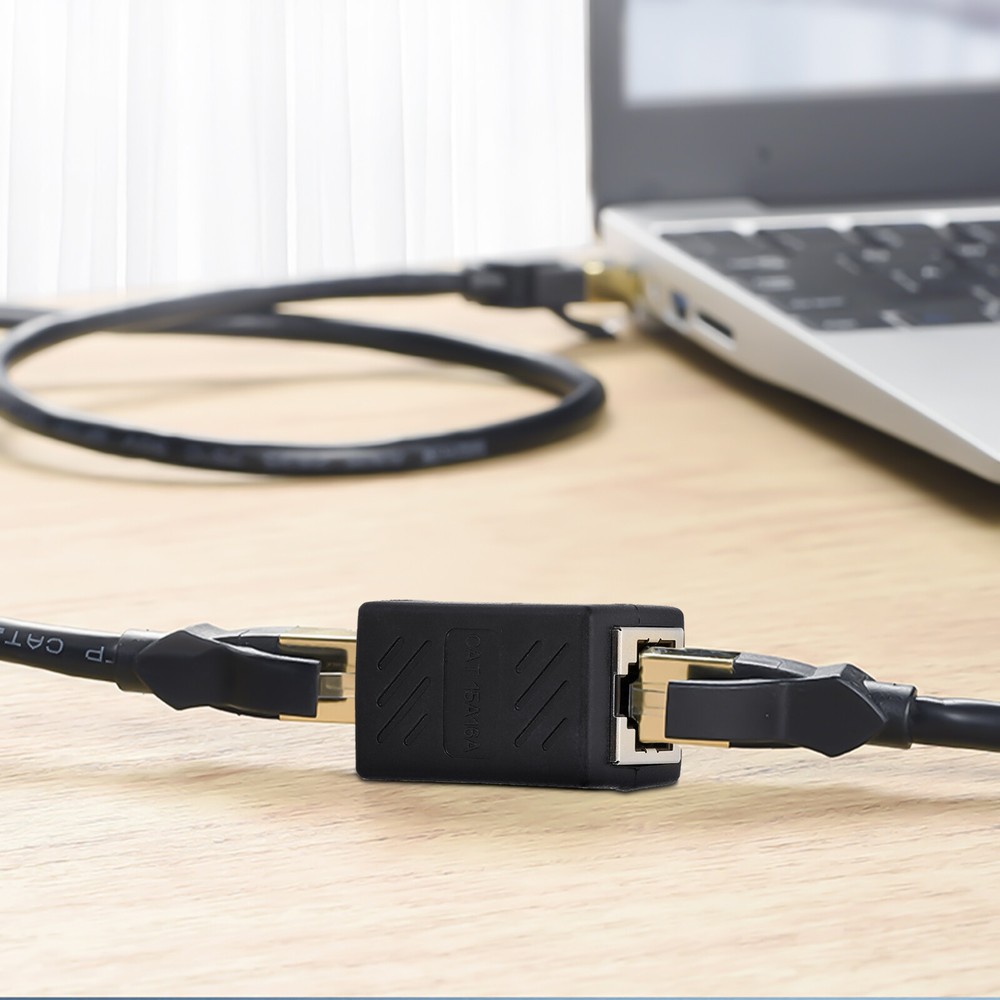 Lot RJ45 Inline Coupler Cat6/Cat5e Ethernet Network Cable Extender Connector