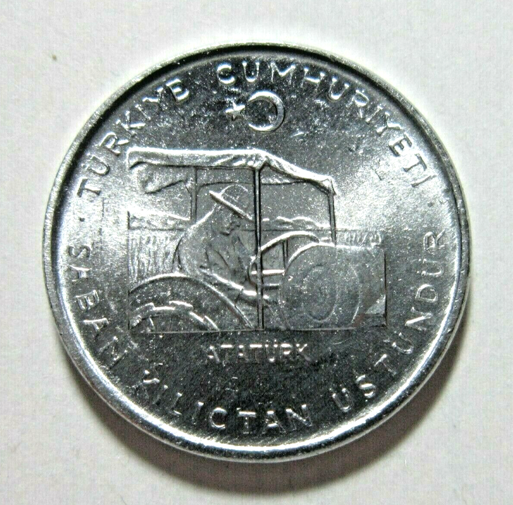 TURKEY. 10 KURUS, 1975 F.A.O. UNCIRCULATED.