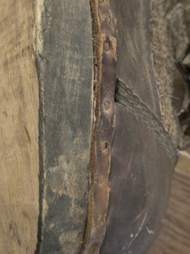 WW2 German Army Winter Sentry Boots, both maker label 1943 made, nice