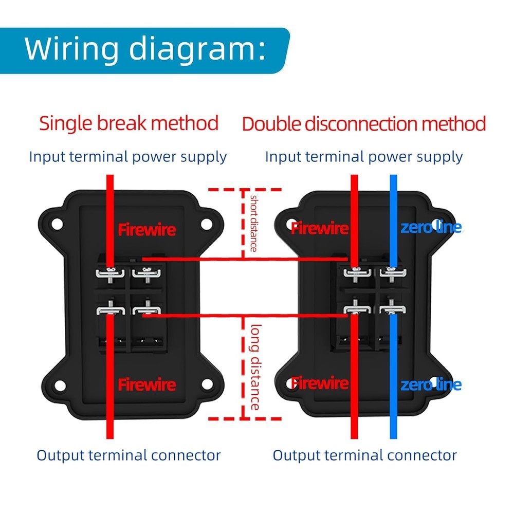30A Outdoor Waterproof Rocker Switch - Durable Toggle with Certification