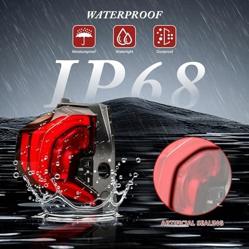 LED Left Rear Tail Light Assembly Without Blind Spot Compatible Left Tail Light