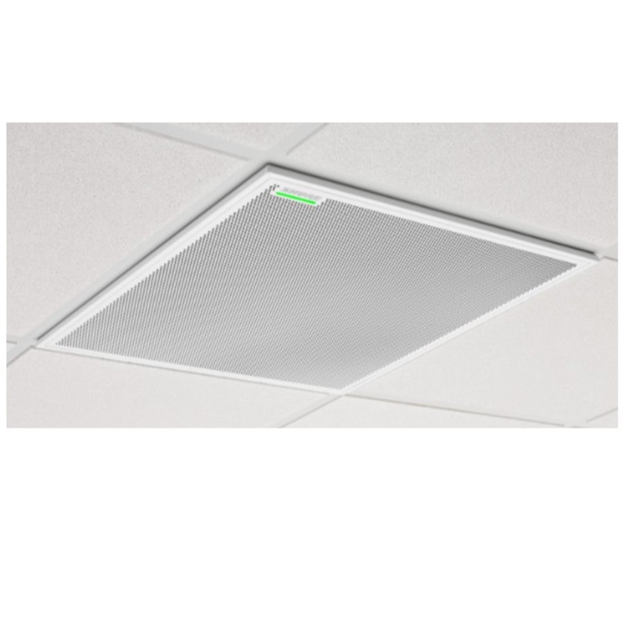 Shure Microflex Wired Ceiling Array Microphone with Dante / MXA910W - VGC