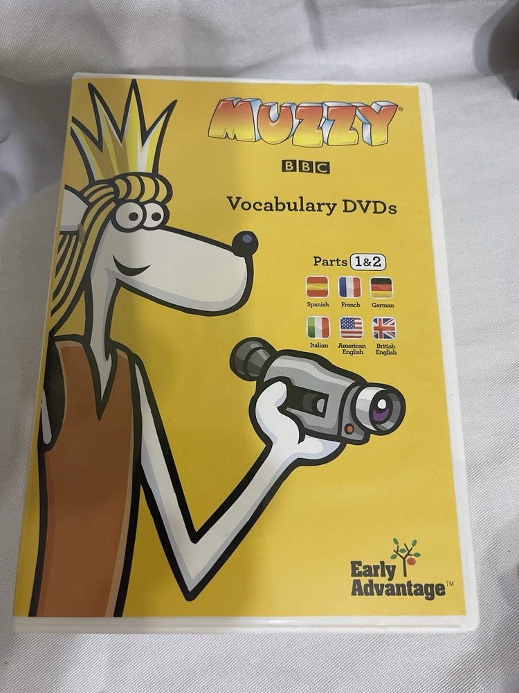 SET OF Muzzy BBC Interactive Multilingual Language Games Excercises Software DVD