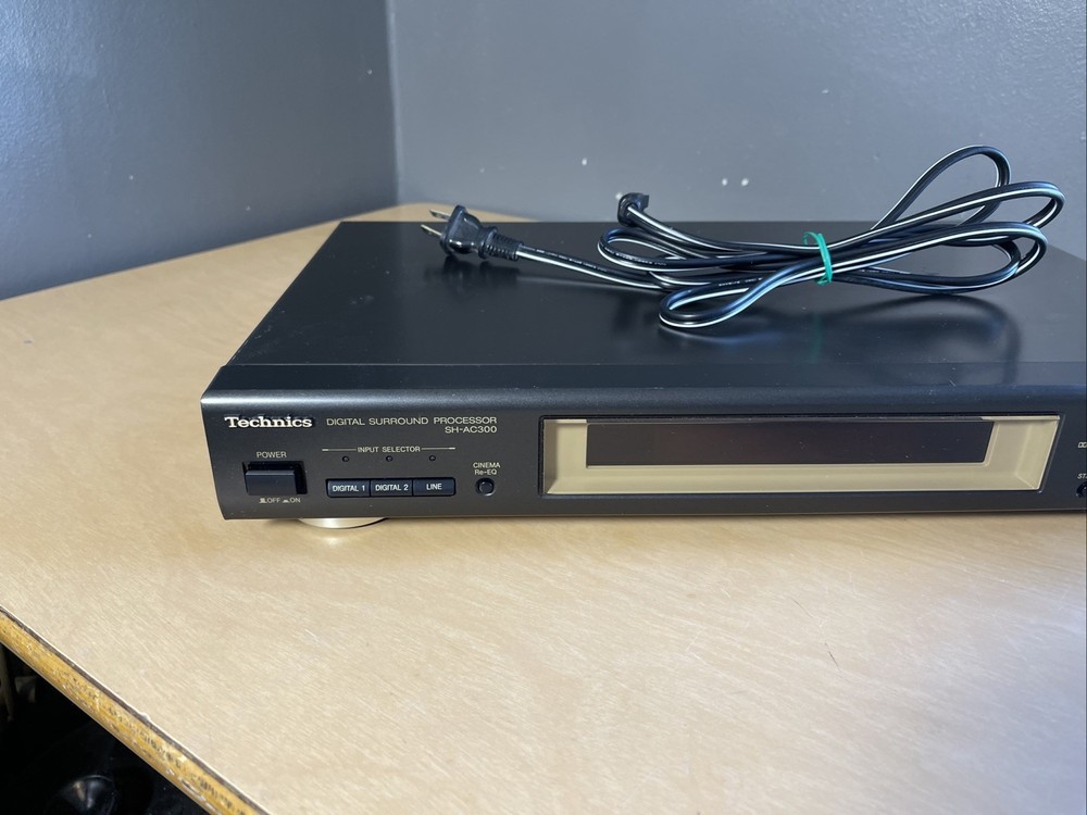 NICE! Technics SH-AC300 Digital Surround Processor Tested Working