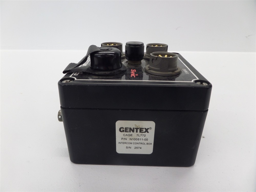 Gentex 7L772 SVIC Radio Intercom Control Box N100511-00