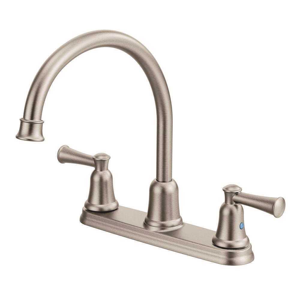 Capstone 2-Handle Kitchen Faucet in Classic Stainless
