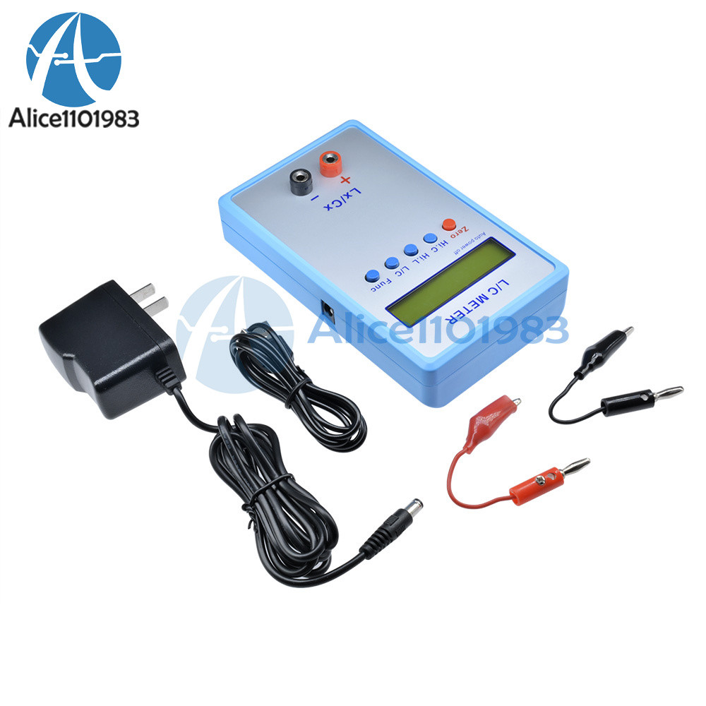 High Precision L/C Inductance Inductor Capacitance Multimeter Meter LC200A Tool
