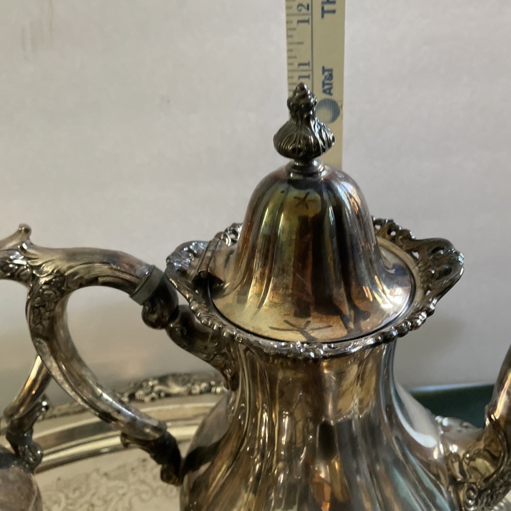 WALLACE-5 Piece Silver Plated Tea Set (Sh) Or Best Reasonable Offer