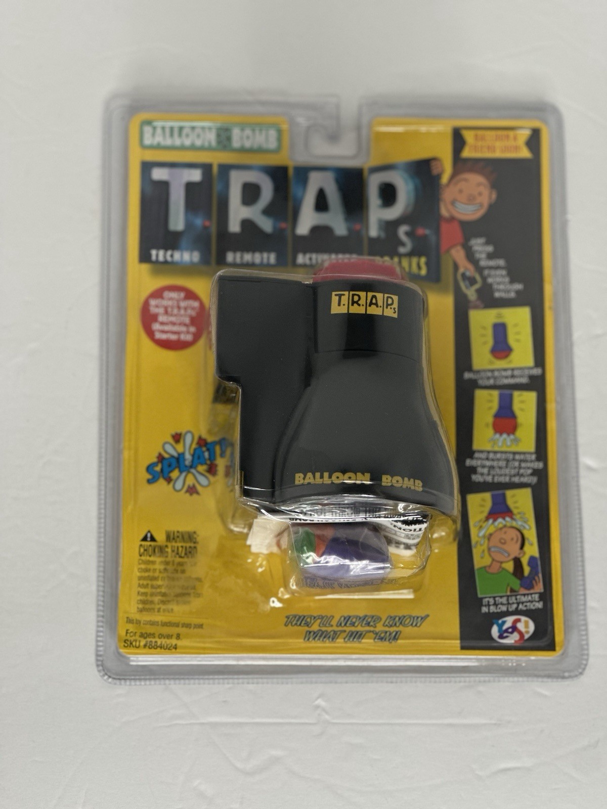 TRAP Techno Remote Activated Pranks - Balloon Bomb w/Balloons NIB