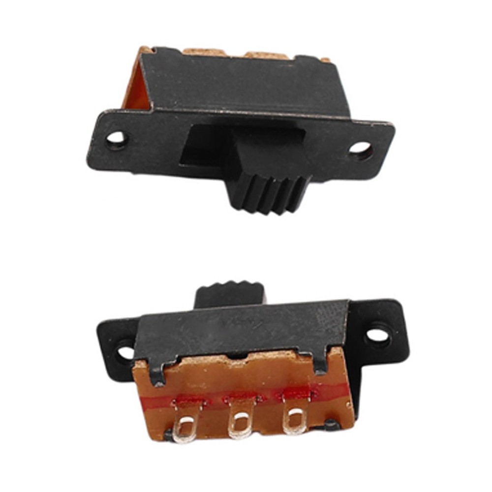 10Pc 2 Position 3P SPDT Micro Miniature PCB Slide Switch Latching Toggle Switch