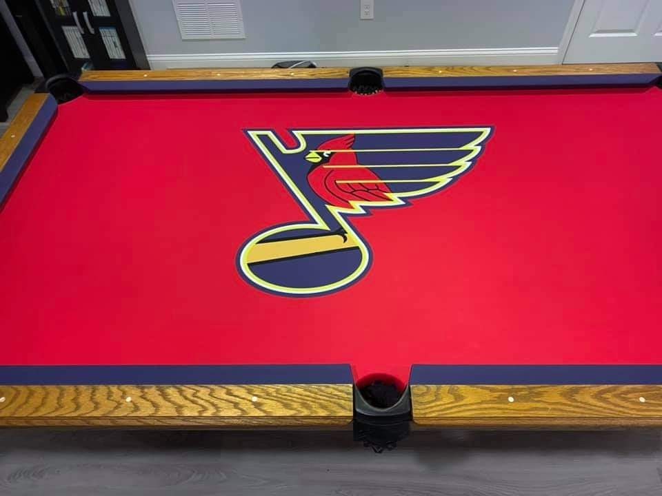 CUSTOM pool table felt cloth