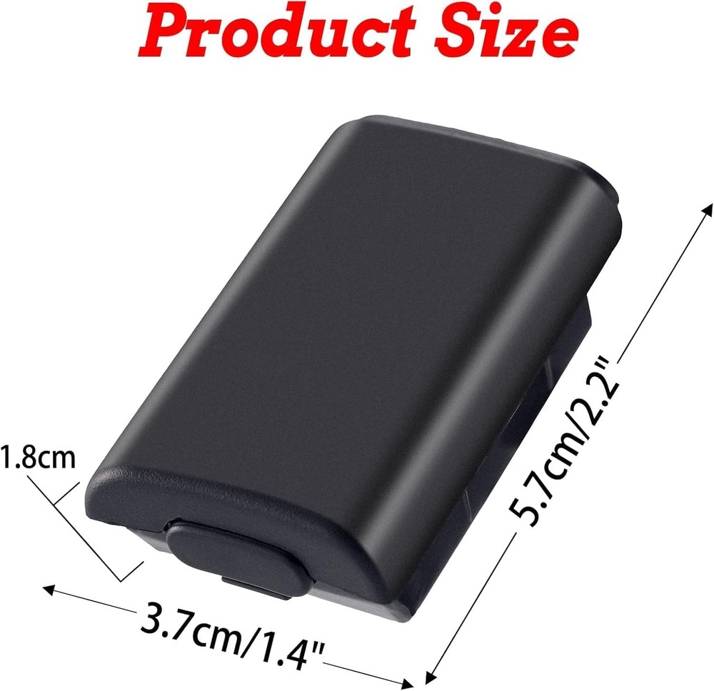 10PCS AA Battery Back Cover Case Shell Pack For Xbox 360 Wireless Controller USA