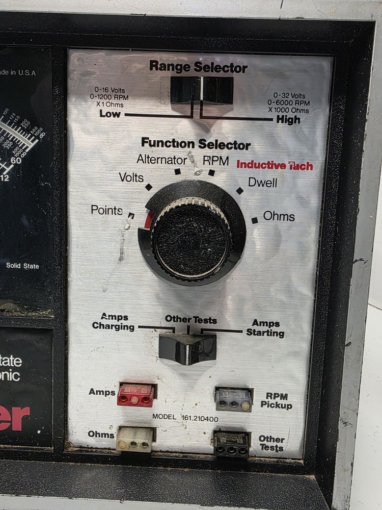 Craftsman Solid State Electronic Engine Analyzer #161.210400