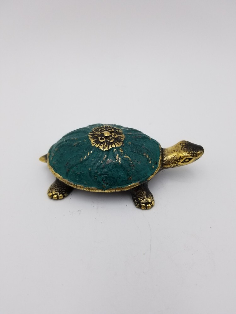 Brass Green Turtle sculpture India