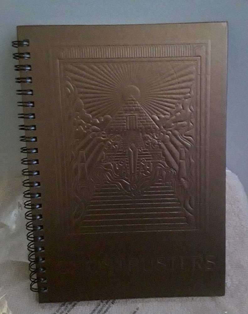 Ghostbusters 2019 Designed Hard Cover Spiral Ringed Notebook New