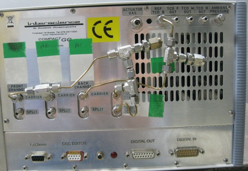 G.A.S. GLOBAL ANALYZER SOLUTIONS COMPACT GC REFINERY GAS ANALYZER ASTM D2163