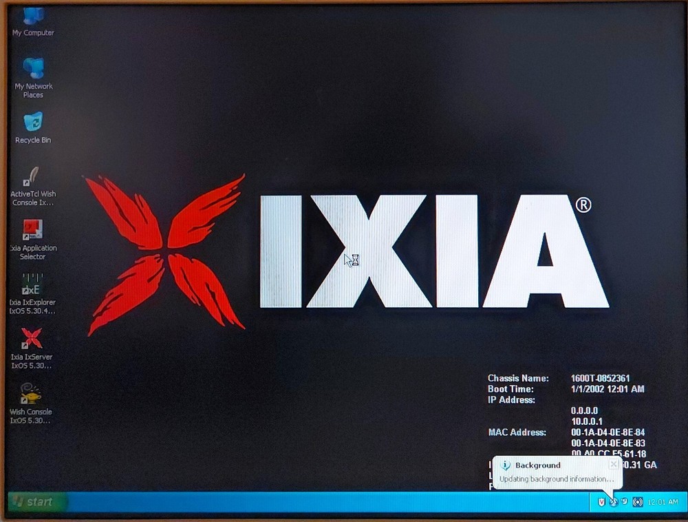 IXIA 1600T Traffic Generator/Performance Analyzer