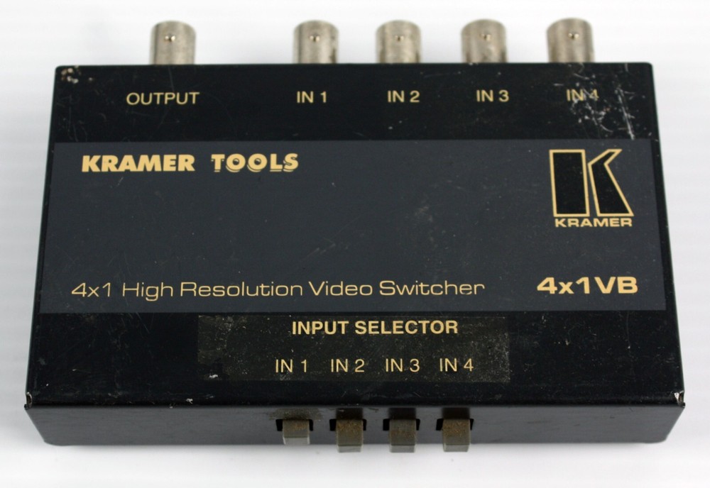 Kramer Tools 4x1 VB 4x1 High Resolution Video Switcher