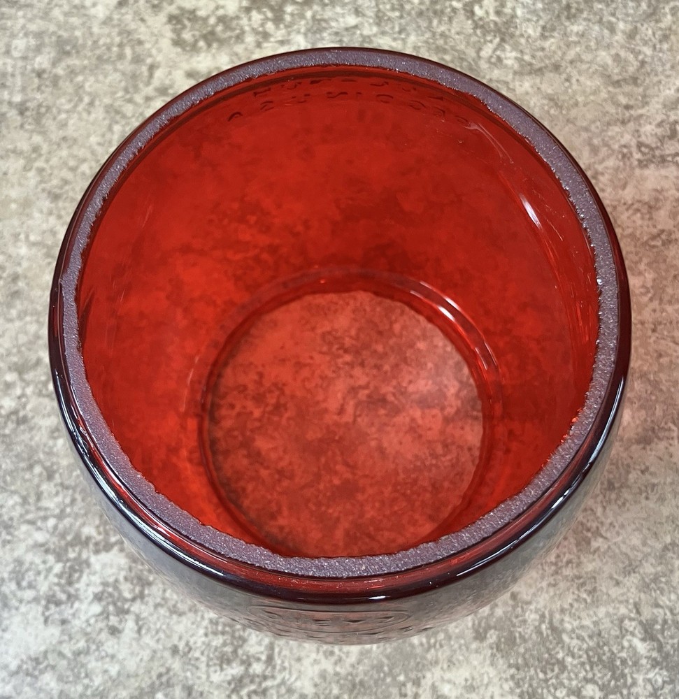 Bright Red Dietz D-Lite Globe for Lanterns